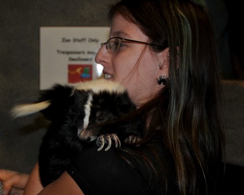Animals love Kat as much as Kat loves animals